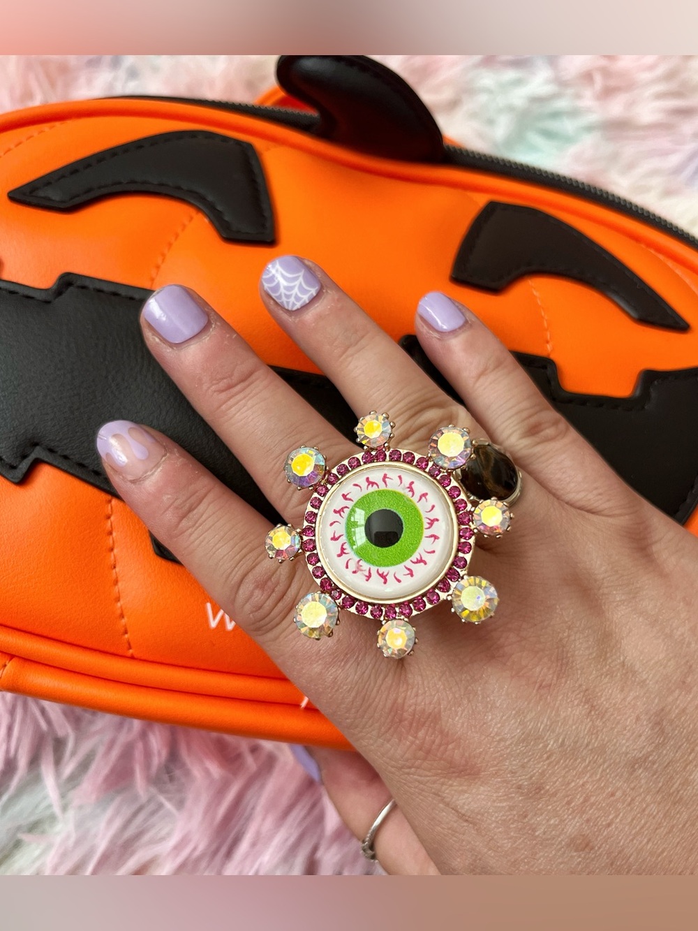 Betsey Johnson eyeball ring